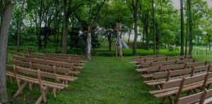 the wedding hangar outdoor chapple